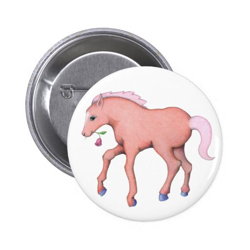 Pretty Horse Button