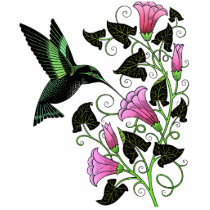 Pretty Hummingbird and Flowers photo sculptures by doonidesigns Pretty Hummingbird and Flowers photo sculptures