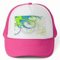 Pretty in Pink..and blue...and green. hats