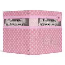 Pretty in Pink Baby Binder