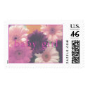 Pretty in Pink Baby Girl Stamp