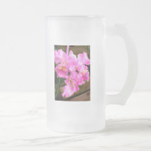 Pretty in Pink Cattleya Orchids Mugs