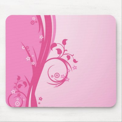 PRETTY IN PINK Mouse Mat from Zazzle.com 