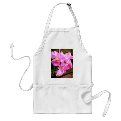 Pretty in Pink Orchids Aprons