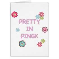 Pretty in Pink Ping Pong Card