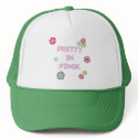Pretty in Pink Ping Pong Hats