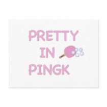 Pretty in Pink Ping Pong Postcard