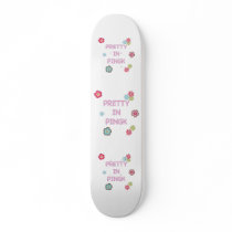 Pretty in Pink Ping Pong Skateboard Decks