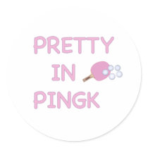 Pretty in Pink Ping Pong