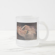 "PRETTY IN PINK"  Pinup girl frosted mug