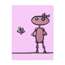 Pretty in Pink Postcard