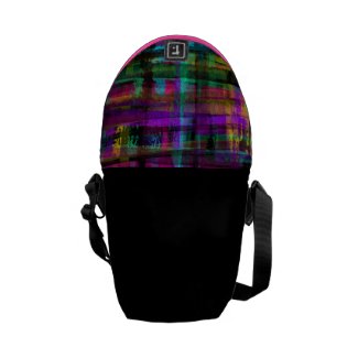 pretty in plaid commuter bag