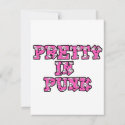 Pretty in Punk Skull Text