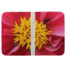 Pretty in Red Flower Kindle Case