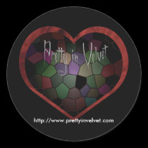 Pretty in Velvet Stickers