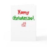 Pretty Kitty Christmas Card By CharmingProducts
