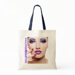 Pretty Lady Logo Tote Canvas Bag