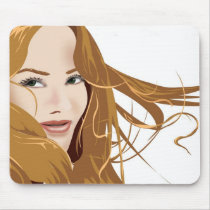 Pretty Lady Mousepad