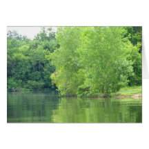 Pretty Lake Greeting Cards
