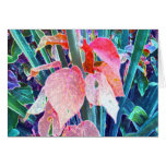 Pretty Leaves Card