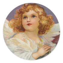 Pretty Little Angel - Sticker by dchaddad Pretty Little Angel - Sticker