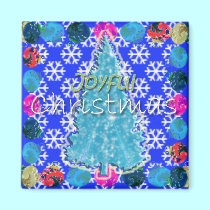 Pretty Little Christmas Tree magnets
