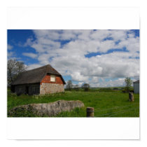 Pretty Little Cottage at Avebury posters by sally7466 Pretty Little Cottage at Avebury posters