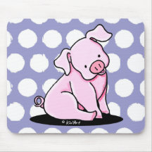 Pretty Little Piggie Mouse Pad