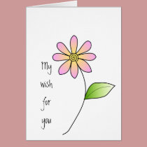 Pretty Little Pink Flower cards