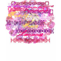Pretty Luminous Pink Motif Ladies Tshirt Yellow by karentf Pretty Luminous Pink Motif Ladies Tshirt Yellow