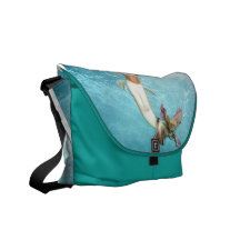 Pretty Mermaid Messenger Bag