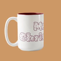 Pretty Merry Christmas Mug by Perlyyyy Pretty Merry Christmas Mug