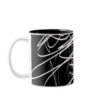 Pretty Mess Two-Tone Mug 3 by Madinagoodway Pretty Mess Two-Tone Mug 3