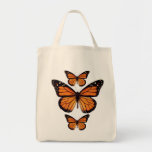 Pretty Monarch Butterfly Tote Bag