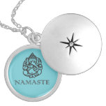 Pretty Namaste Ganesh Necklace