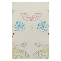 pretty neutral flower pattern stationery by dooni_notebooks pretty neutral flower pattern stationery