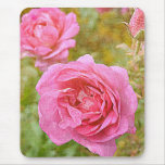 Pretty November Roses mousepads