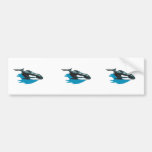 pretty orca killer whale bumper stickers