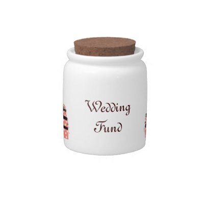 Pretty Packages Wedding Fund Candy Dishes