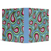 Pretty Paisley Binder