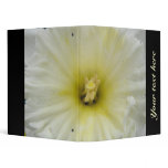 Pretty Pale Daffodil Custom Binder