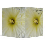 Pretty Pale Daffodil Custom Wedding Album binders