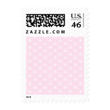 Pretty pale pink damask pattern with white. stamp
