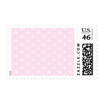 Pretty pale pink damask pattern with white. stamp