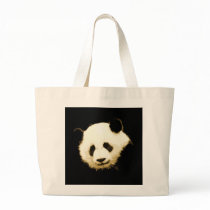 Pretty Panda Canvas Bags