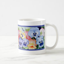 Pretty Pansy Mug mugs