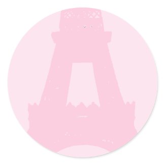 Pretty Paris Sticker zazzle_sticker