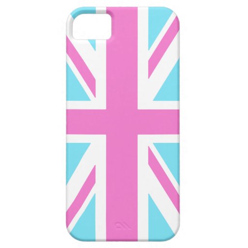 Pretty Pastels Union Flag iPhone 5 Cover