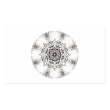 Pretty Pattern on a White Background. Business Card