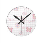 Pretty Pattern Wall Clock